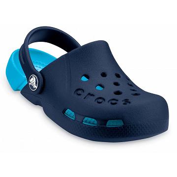 Crocs Electro Clogs Pojke Marinblå | Sverige 1393GSOL